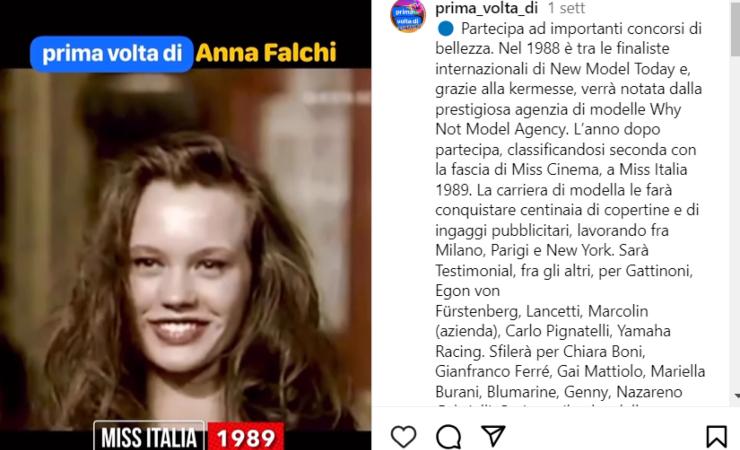 anna falchi com'è cambiata 