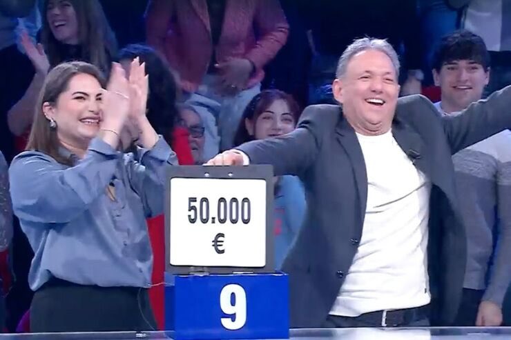 Affari Tuoi: il concorrente Nicola vince 50.000 euro