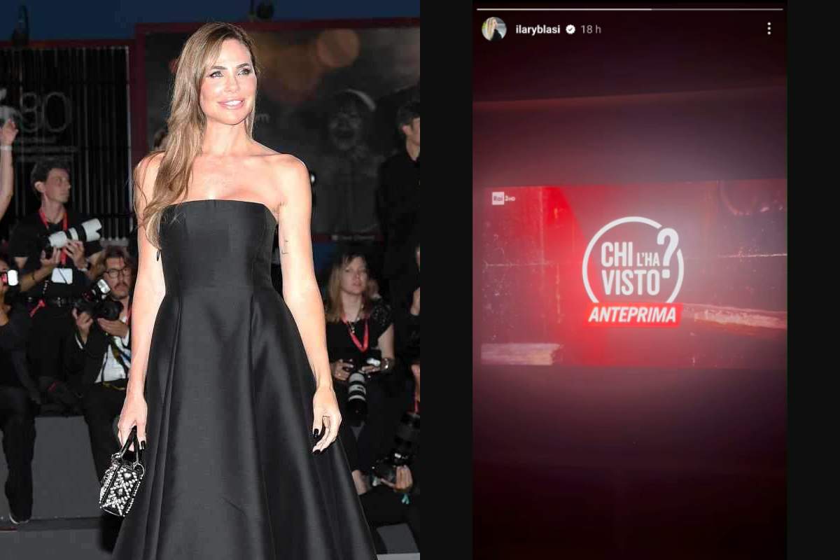 Ilary Blasi il suo post social annuncia l'arrivo in Rai?