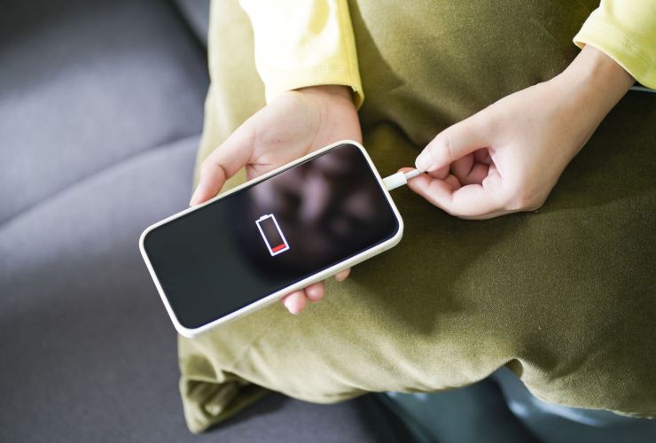 Batteria smartphone sempre scarica l'errore da evitare