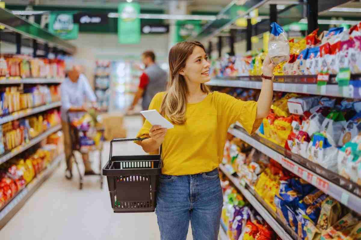 supermercato donna