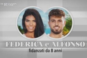 alfonso federica temptation island lasciati