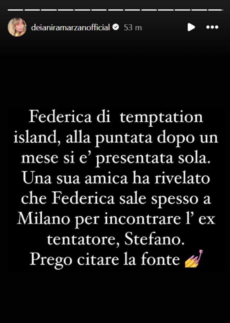 anticipazioni alfonso federica temptation island